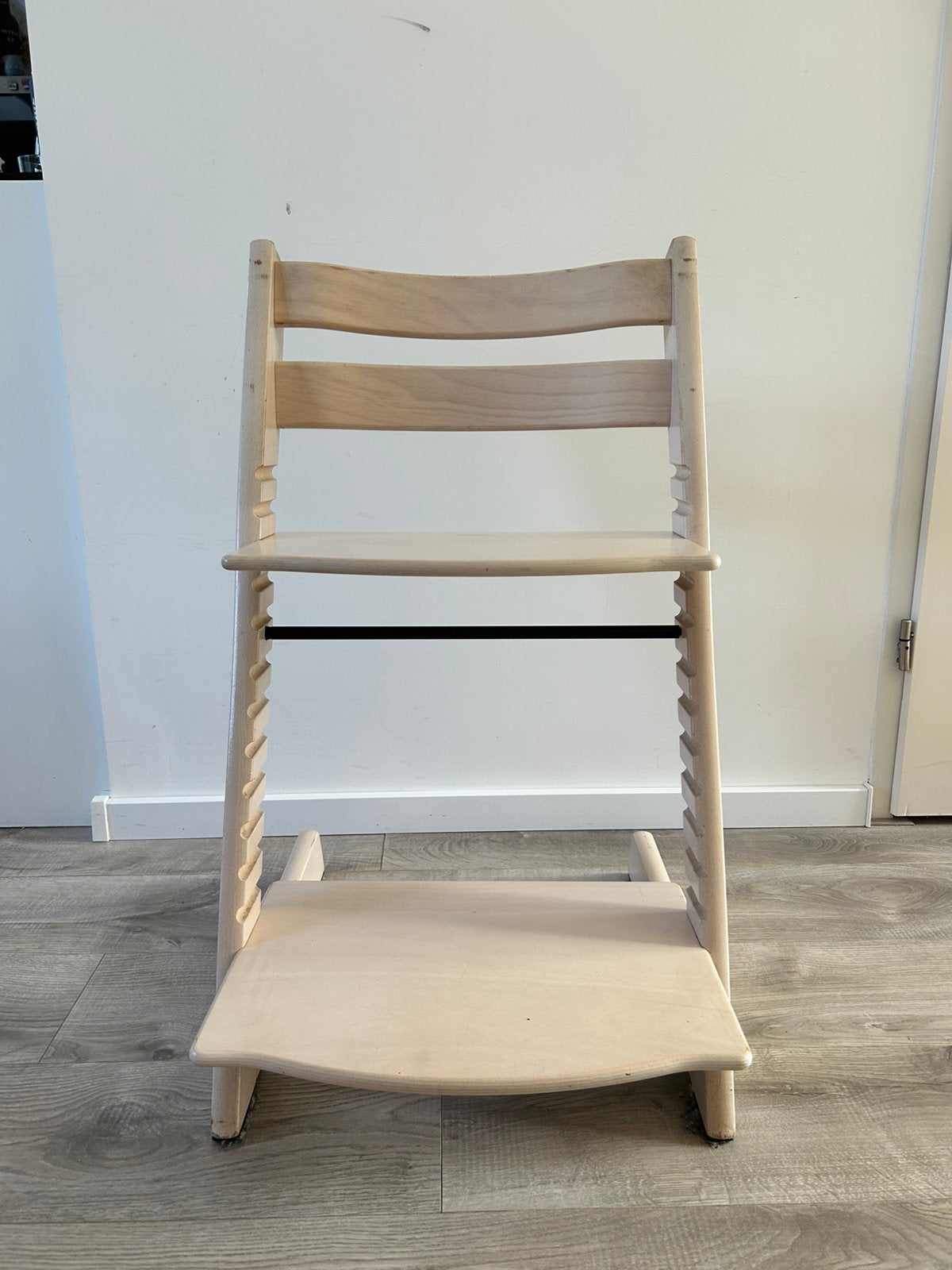 Stokke tripp trapp kinderstorl white wash, Ophalen, Gebruikt, Meegroeistoel