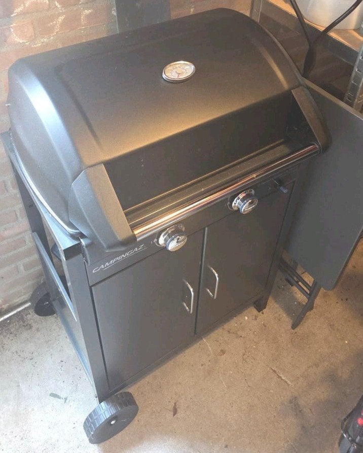 Campingaz 2 Series Gas barbecue + 9,5kg gasfles, Ophalen, Gebruikt, Campingaz