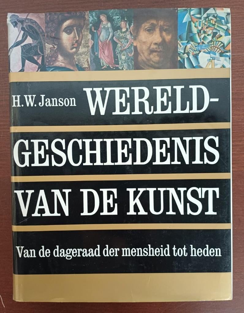 De wereldgeschiedenis van de Kunst van H.W. Janson, Ophalen of Verzenden, Gelezen, Overige onderwerpen
