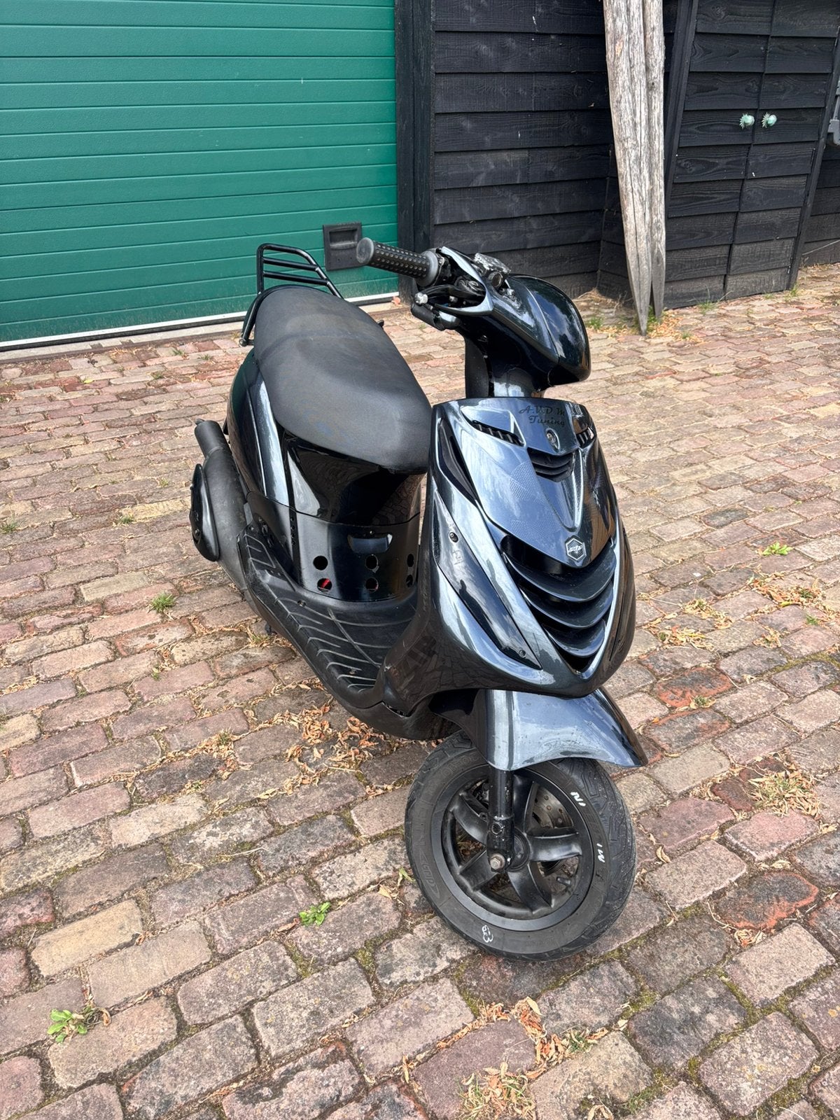 Zip 70cc brom zonder wok, Fietsen en Brommers, Scooters | Piaggio, Ophalen, Tweetakt, Maximaal 45 km/u, Zo goed als nieuw
