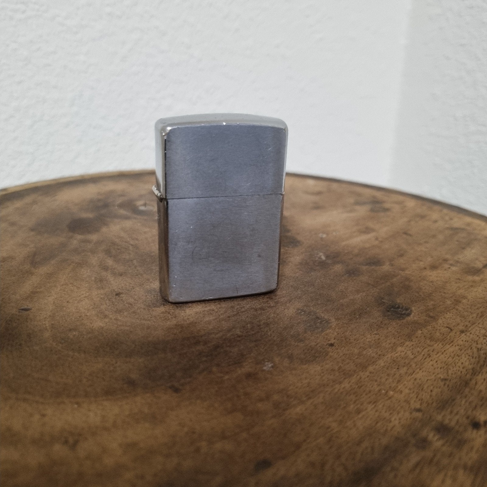 Zippo uit 1962. Brushed chrome, Verzamelen, Rookartikelen, Aanstekers en Luciferdoosjes, Ophalen, Gebruikt, Aansteker