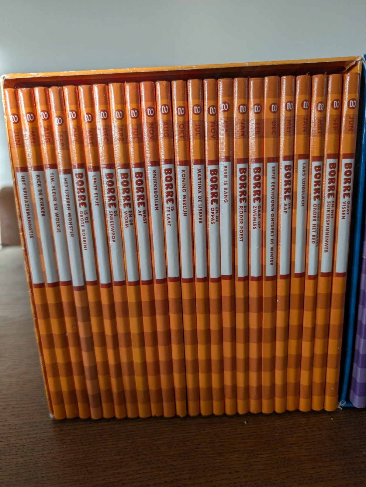 Borre Boekjes Collectie: 45 Boekjes in Twee Boxen, Boeken, Gelezen, 5 of 6 jaar, Fictie algemeen, Jongen of Meisje