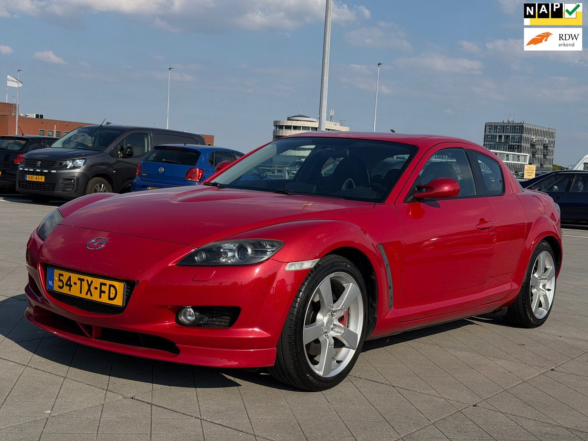Mazda RX-8 1.3 Renesis HP Clima Cruise Leer Camera StoelVerw, 1308 cc, Achterwielaandrijving, Gebruikt, 4 stoelen