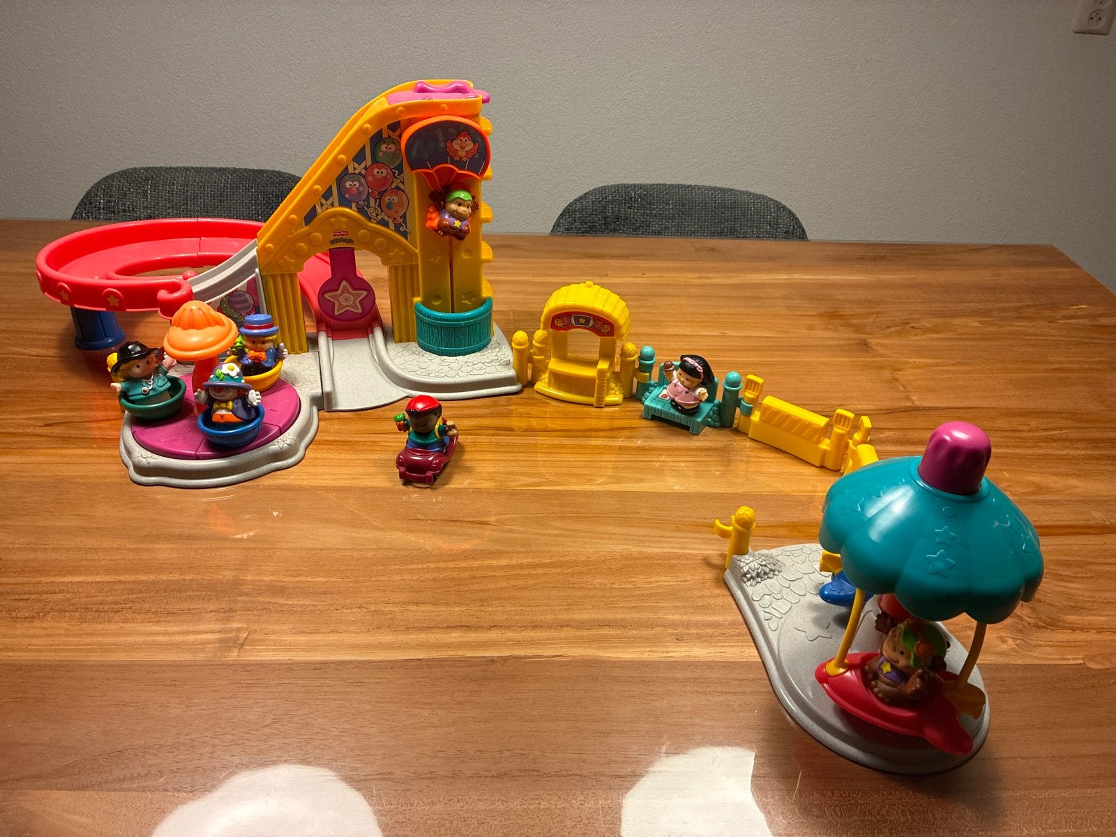 Fisher-Price Little People Kermis Speelset, Ophalen, Gebruikt, Jongen of Meisje