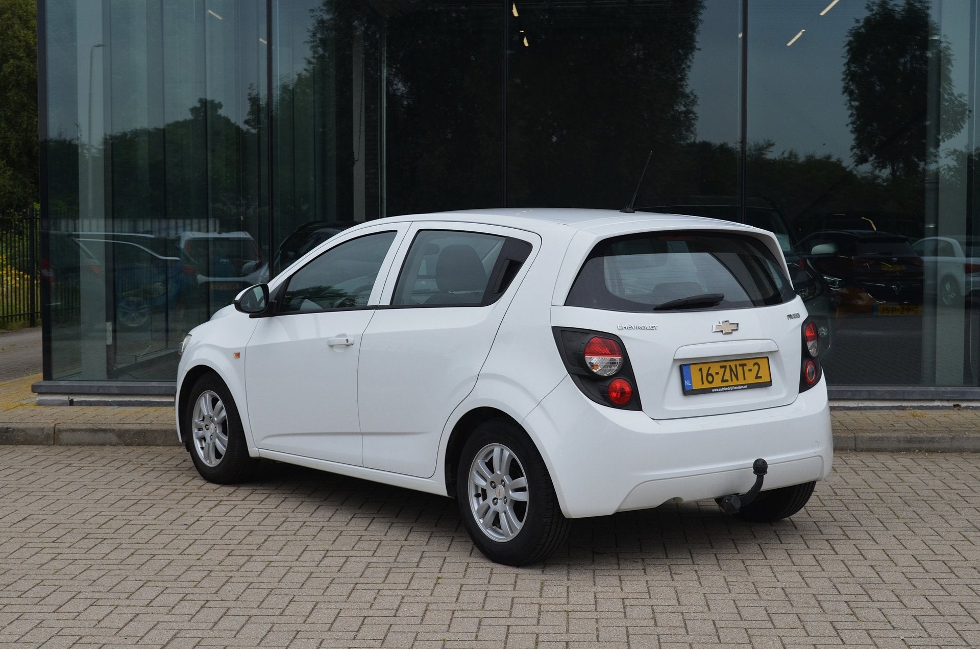 Chevrolet Aveo 1.2 | Airco | Trekhaak |All season | Cruise |, Auto's, Euro 5, 4 cilinders, 1039 kg, 1229 cc