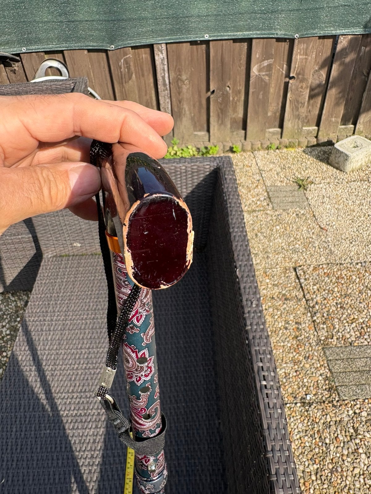 Loopkruk en wandelen stok, Ophalen of Verzenden, Zo goed als nieuw