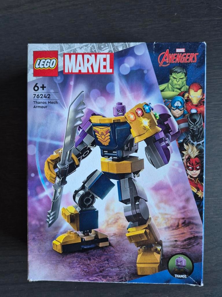 LEGO Marvel 76242 Thanos Mech Armour, Ophalen of Verzenden, Nieuw, Overige merken