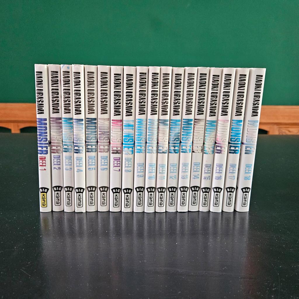Manga Monsterserie compleet in NL, Boeken, Strips | Comics, Complete serie of reeks, Ophalen of Verzenden, Zo goed als nieuw, Japan (Manga)