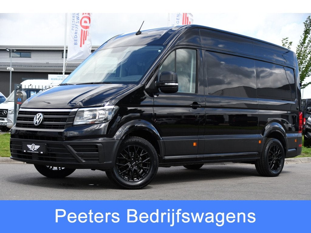 Volkswagen Crafter 35 2.0 TDI L3H3 Black Edition Camera, Cru, Stof, Gebruikt, 4 cilinders, Volkswagen