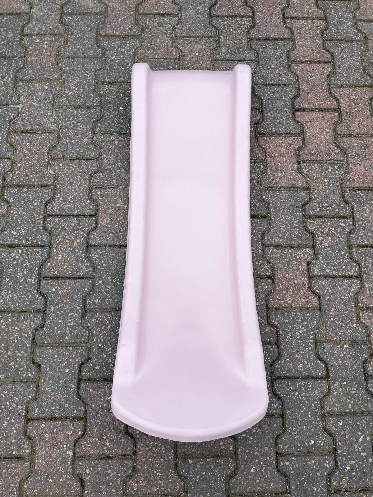 Aanbouw glijbaan 1.2m pastel roze, lichte beschadigingen, Ophalen, Gebruikt, Glijbaan, Aanbouwonderdeel