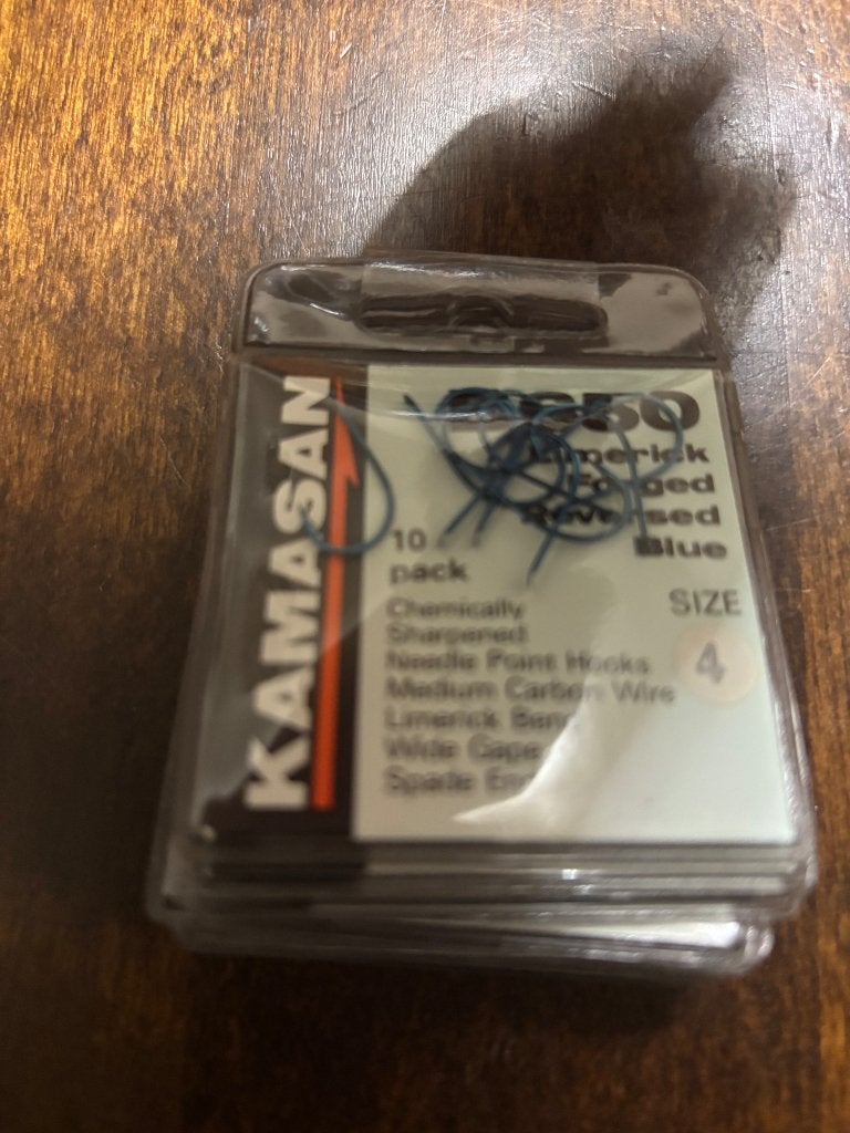 10x 10 stuks Kamasan B650 haken Size 4, Watersport en Boten, Ophalen, Nieuw, Haak