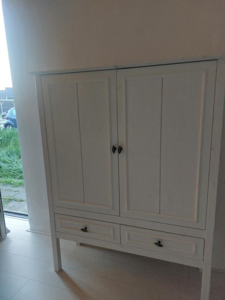 Woood kast wit buffet of kinderkamer gebruikt, Ophalen, Gebruikt, Minder dan 150 cm, 150 tot 200 cm