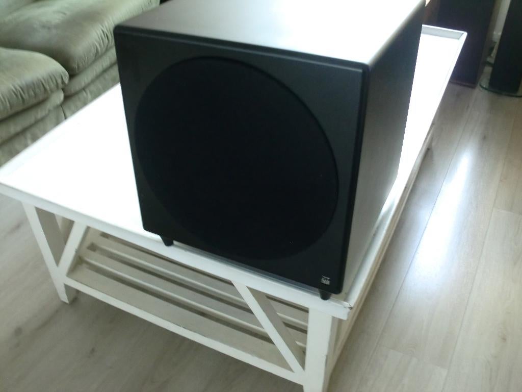 Final S220 Active Subwoofer 12 inch onderhoud gehad., Overige merken, Subwoofer, Refurbished, Ophalen of Verzenden