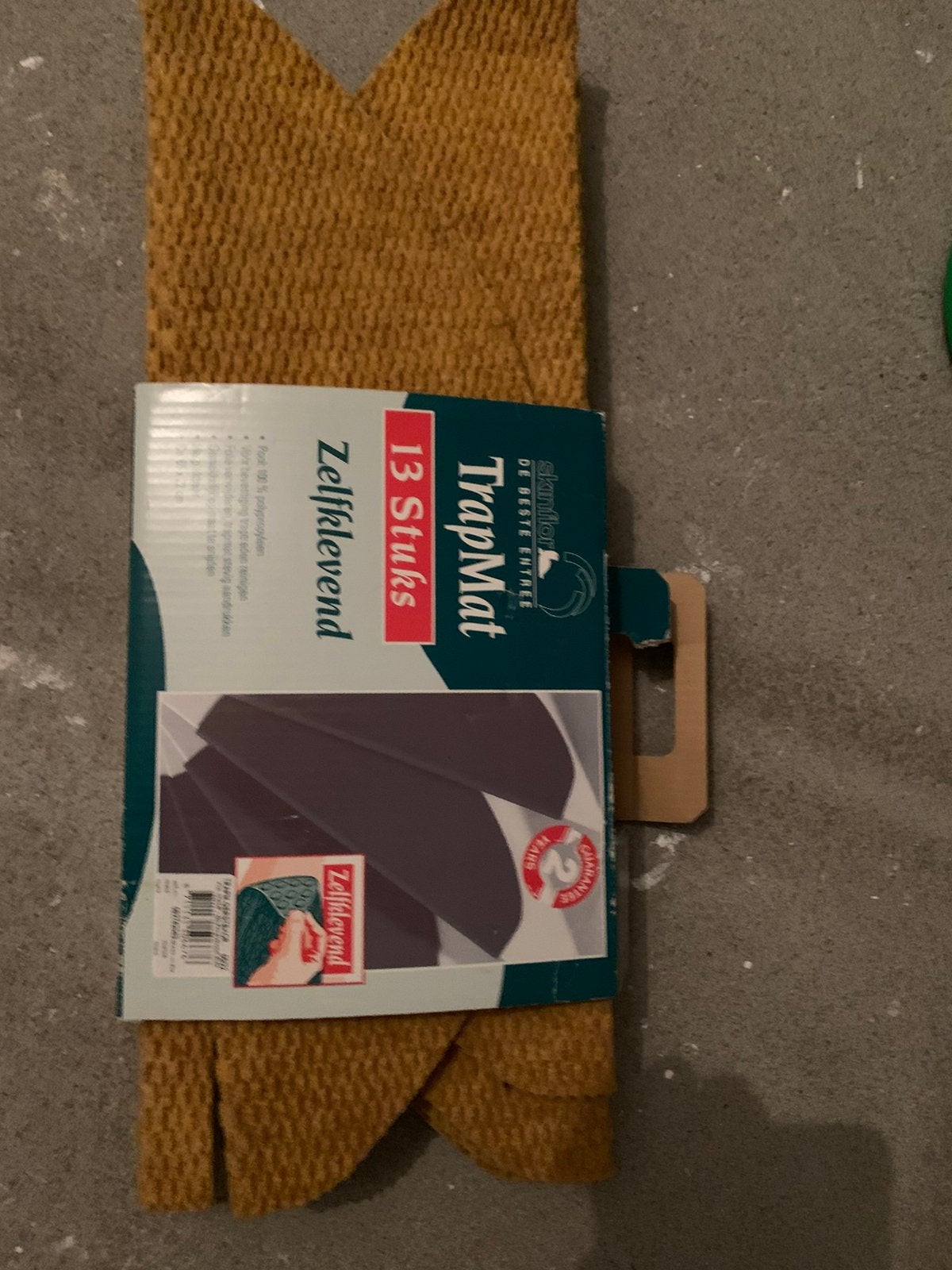Trappen matje, Ophalen, Nieuw
