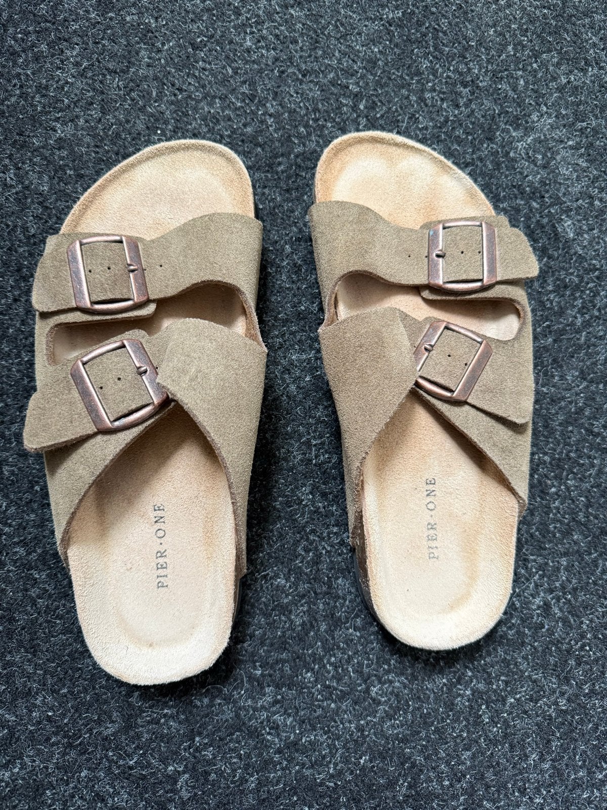 Pier One sandalen, Size: 40, Kleding | Dames, Ophalen of Verzenden, Zo goed als nieuw, Bruin, Sandalen of Muiltjes