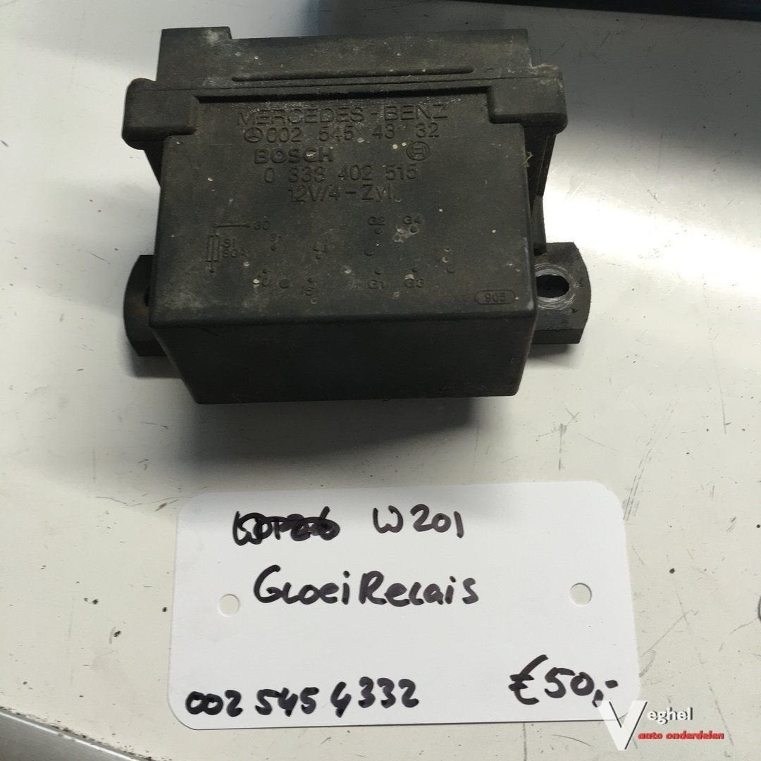 Mercedes W201  Gloeirelais 002 545 4332, Gebruikt, -, -, Ophalen of Verzenden