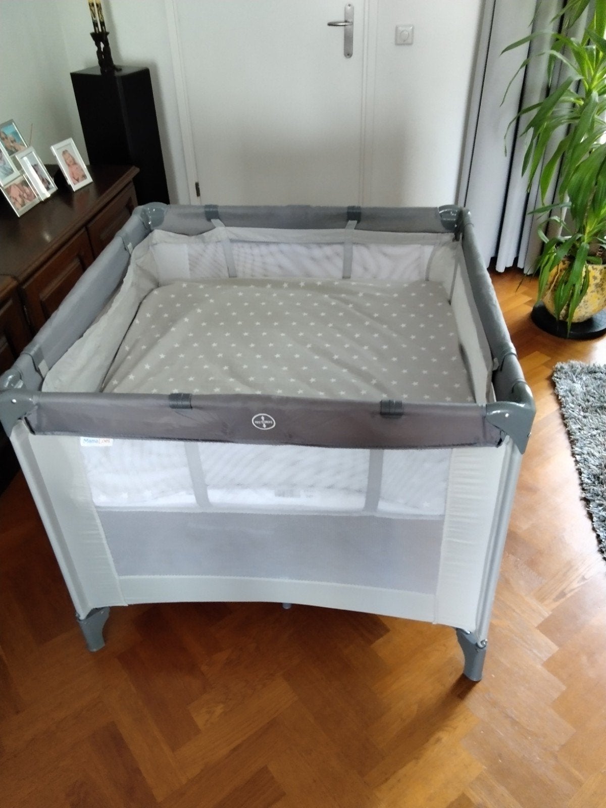 Inklapbare babybox 90x90 met matras en hoes -, Ophalen
