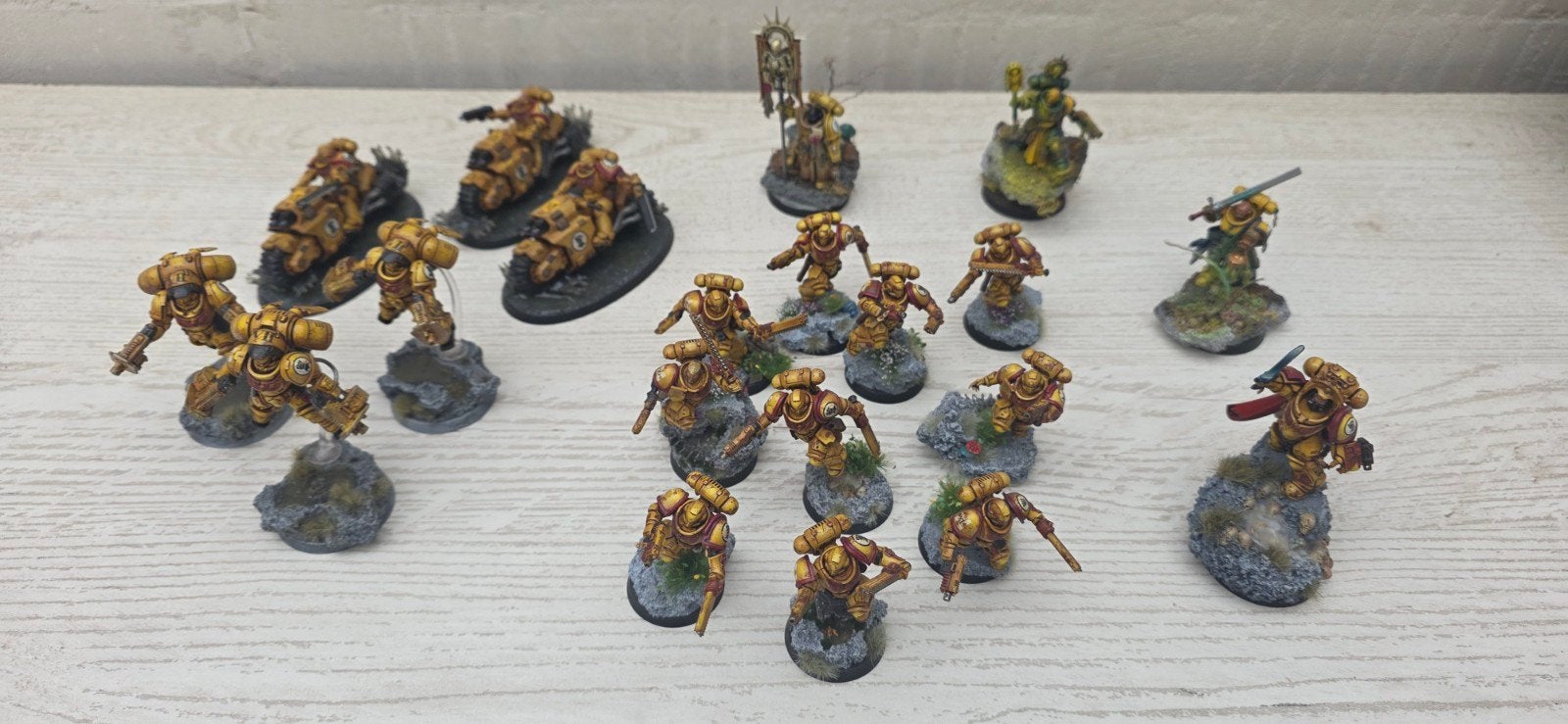space marines imperial fists warhammer 40k., Ophalen of Verzenden, Warhammer 40000