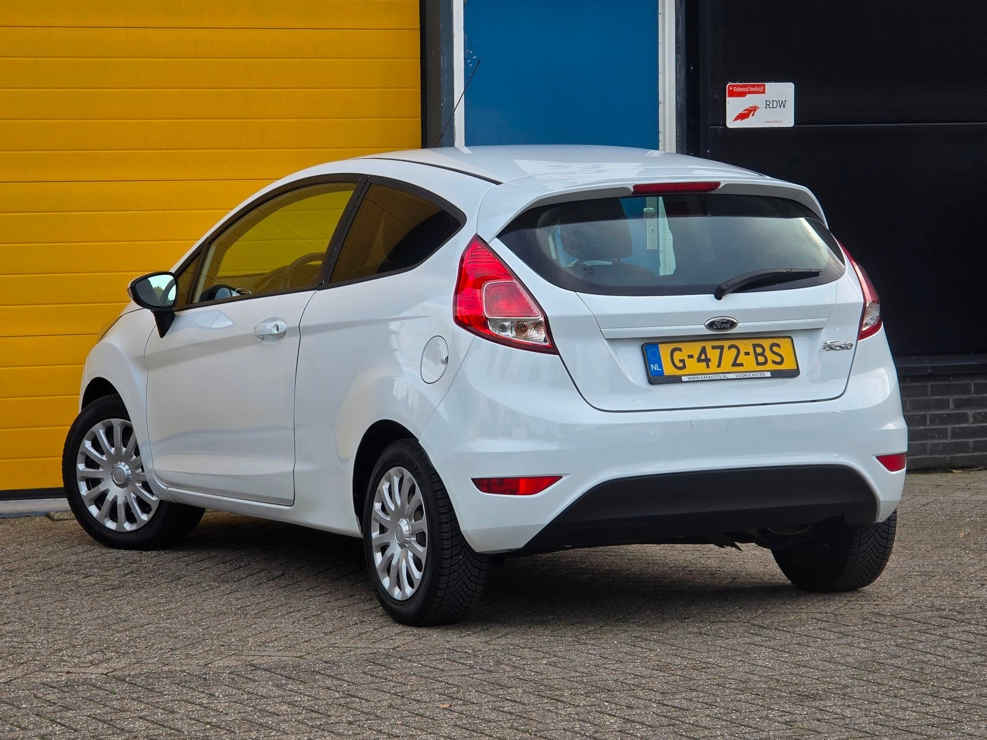 Ford Fiesta 1.5 TDCi / Airco / Elek Ramen / APK / Rijdt Goed, Voorwielaandrijving, Verwarmde buitenspiegels, 28 km/l, Gebruikt