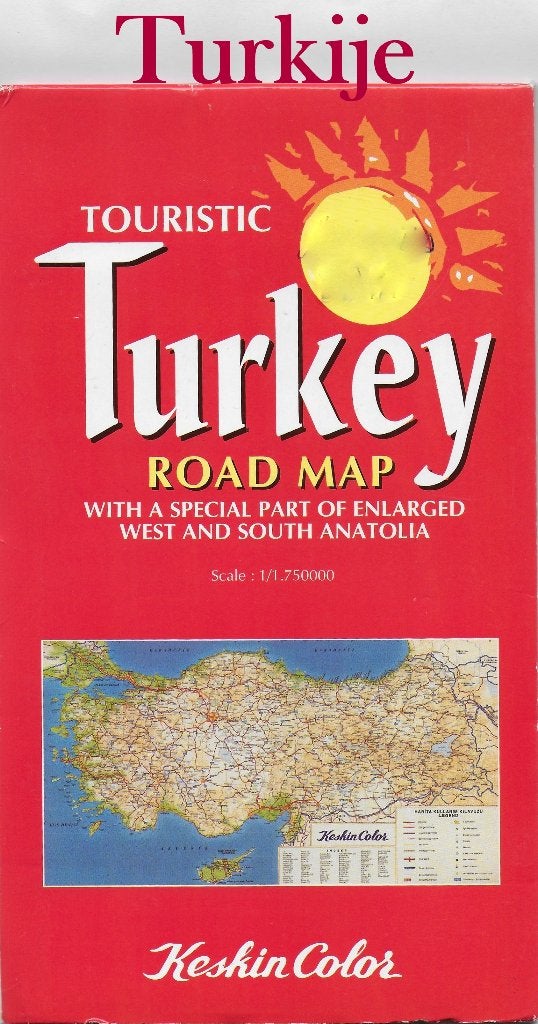 plgr-01 Plattegrond Turkije ( 2011 ), Gelezen, 2000 tot heden, Ophalen of Verzenden, Landkaart