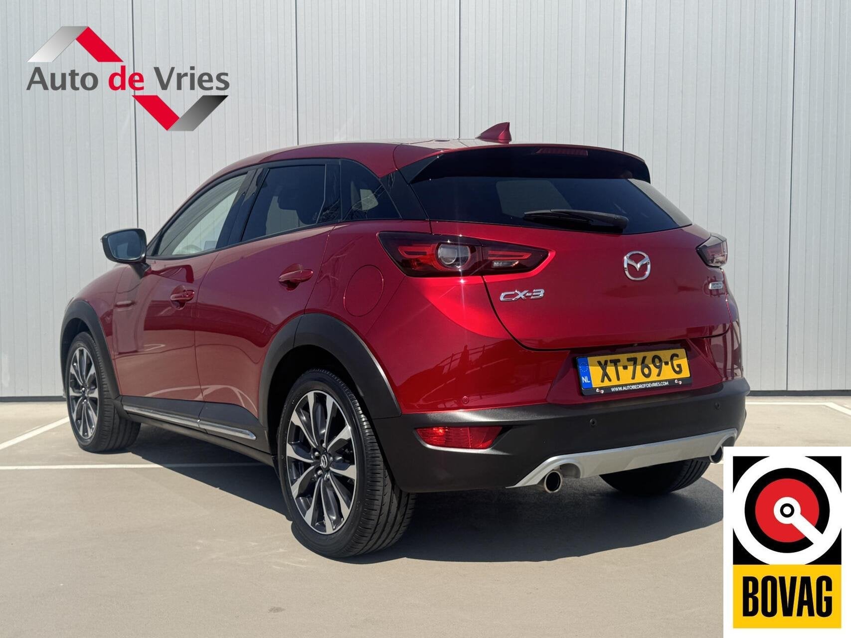 Mazda CX-3 2.0 SkyActiv-G 120 GT-M|NL-Auto|Leder|BOSE|LED, Auto's, 4 cilinders, Met garantie (alle), Handgeschakeld, SUV of Terreinwagen