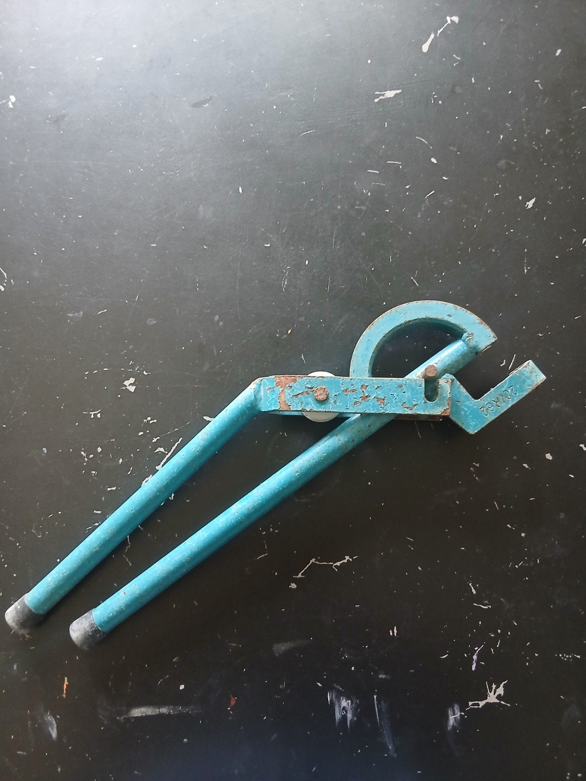 Buigijzer 20 mm met rol - Handig gereedschap, Ophalen of Verzenden