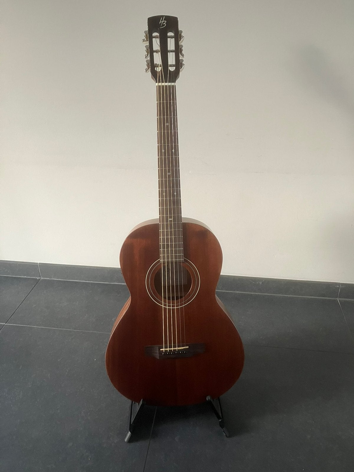 Harley Benton CLP-15ME Solid Wood, Muziek en Instrumenten, Ophalen, Zo goed als nieuw, Western- of Steelstringgitaar