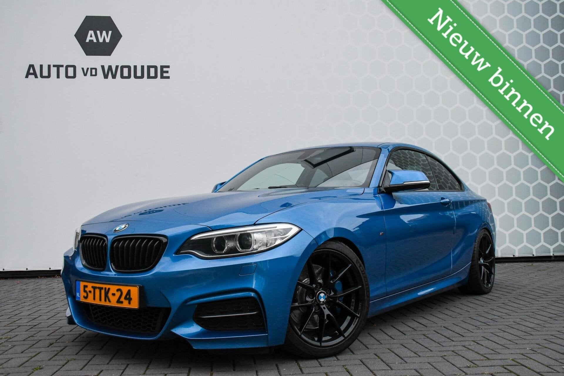 BMW 2-serie Coupé M235i High Executive KW Schroefset 400PK, Auto's, Achterwielaandrijving, Gebruikt, 1445 kg, 6 cilinders