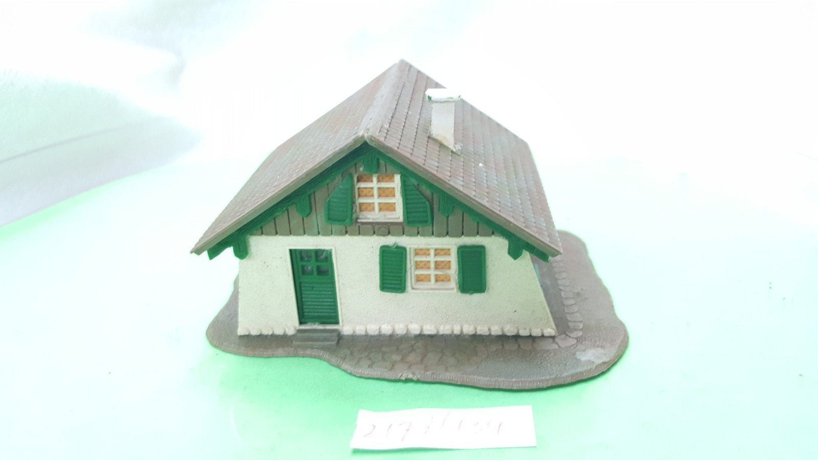 Pola H0 520 bergchalet gevel met hout betimmering 1961, Hobby en Vrije tijd, Modeltreinen | H0, Overige merken, Gebruikt, Gelijkstroom of Wisselstroom