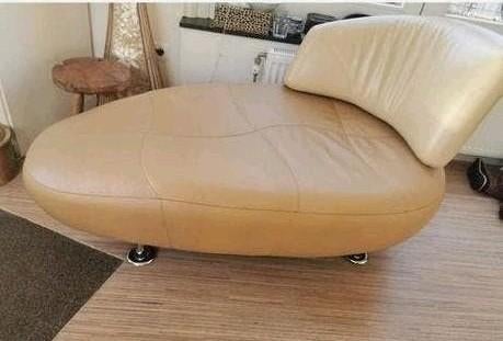 Leolux Kikko chaise longue, draaibare rugleuning, Ophalen, Gebruikt, Eenpersoons, 75 tot 100 cm
