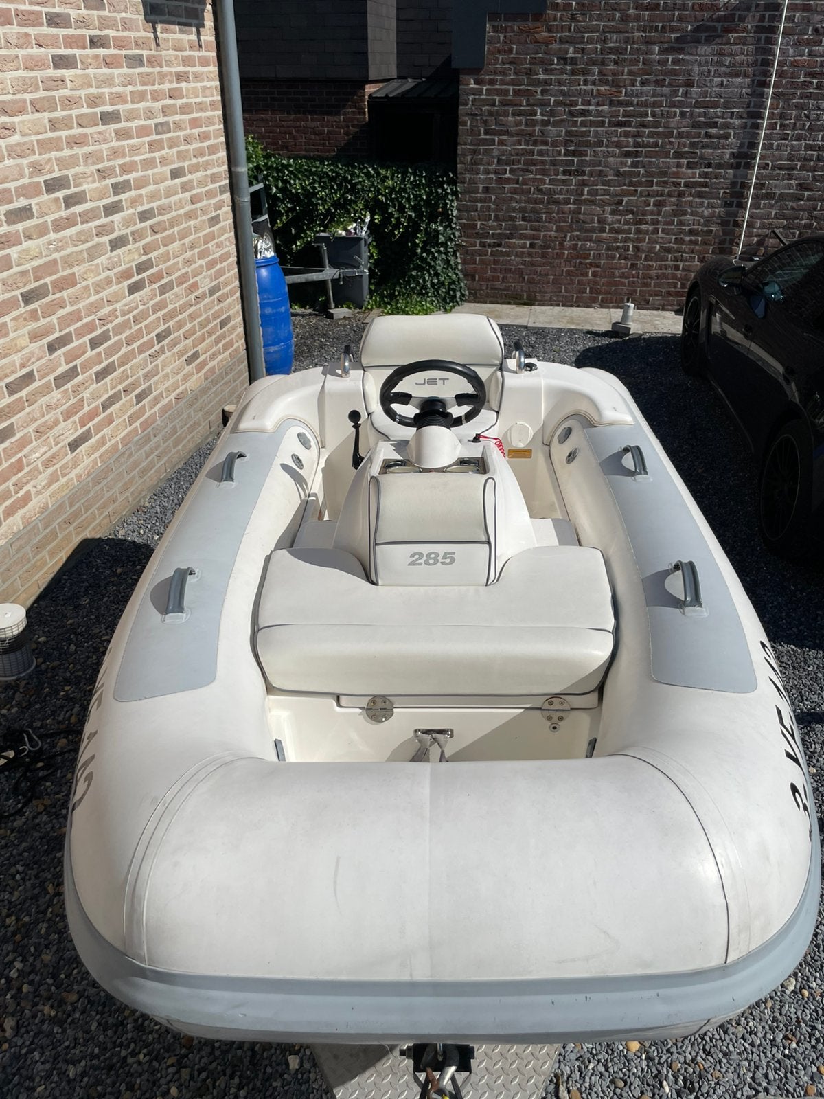 Williams 285 jet, Watersport en Boten, Gebruikt, PVC, Binnenboordmotor, Benzine