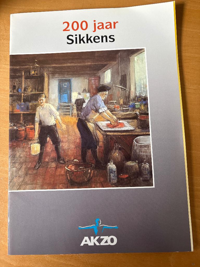 200 Jaar Sikkens, Gelezen, 19e eeuw, Ophalen of Verzenden, J.H. van der Steen