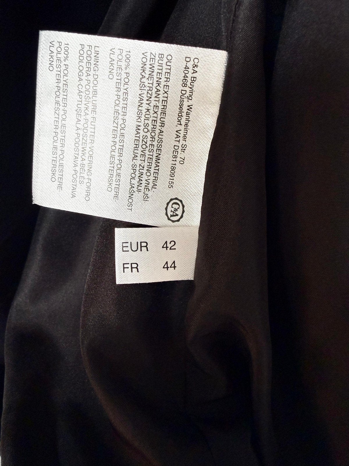 Zwarte faux fur jas van The Outerwear, maat 42, Kleding | Dames, The Outerwear, Zwart, Maat 42/44 (L), Ophalen of Verzenden