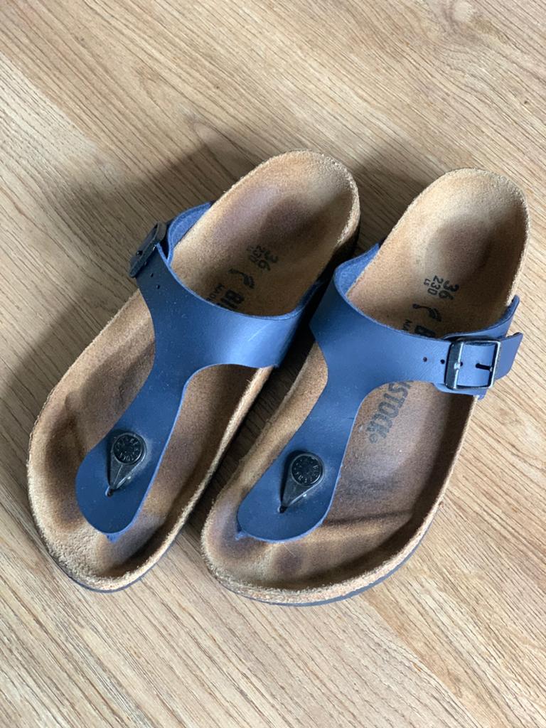 Birkenstock sandalen maat 36, Jongen of Meisje, Overige typen, Ophalen of Verzenden, Zo goed als nieuw