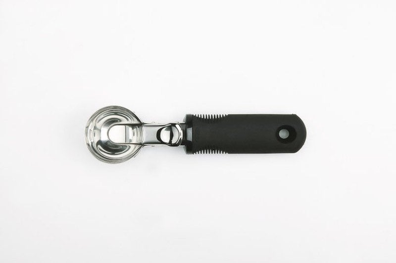 OXO Good Grips Ijs schep met drukknop, Overige typen, Ophalen of Verzenden, Zo goed als nieuw