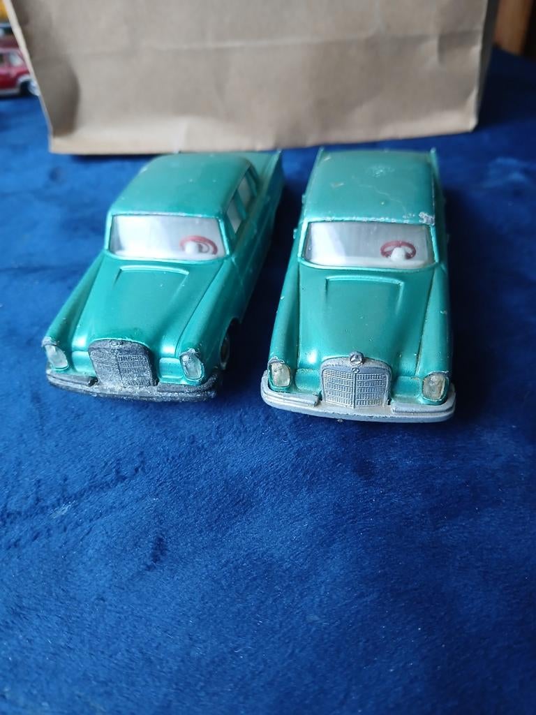 Mercedes 220SE.  Tekno Denmark, Hobby en Vrije tijd, Modelauto's | 1:43, Ophalen of Verzenden, Gebruikt, Auto, Overige merken