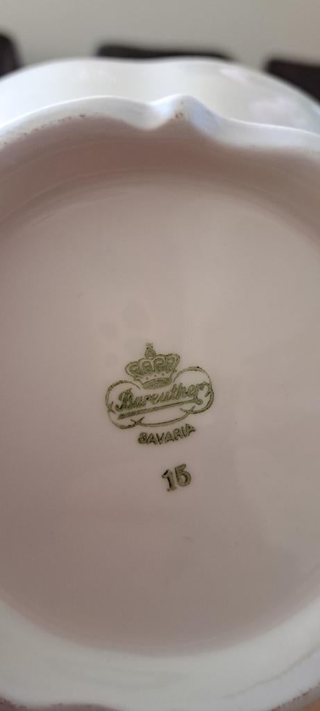 Bavaria Bareuther Porseleinen Schaal - Vintage, Antiek en Kunst, Ophalen of Verzenden