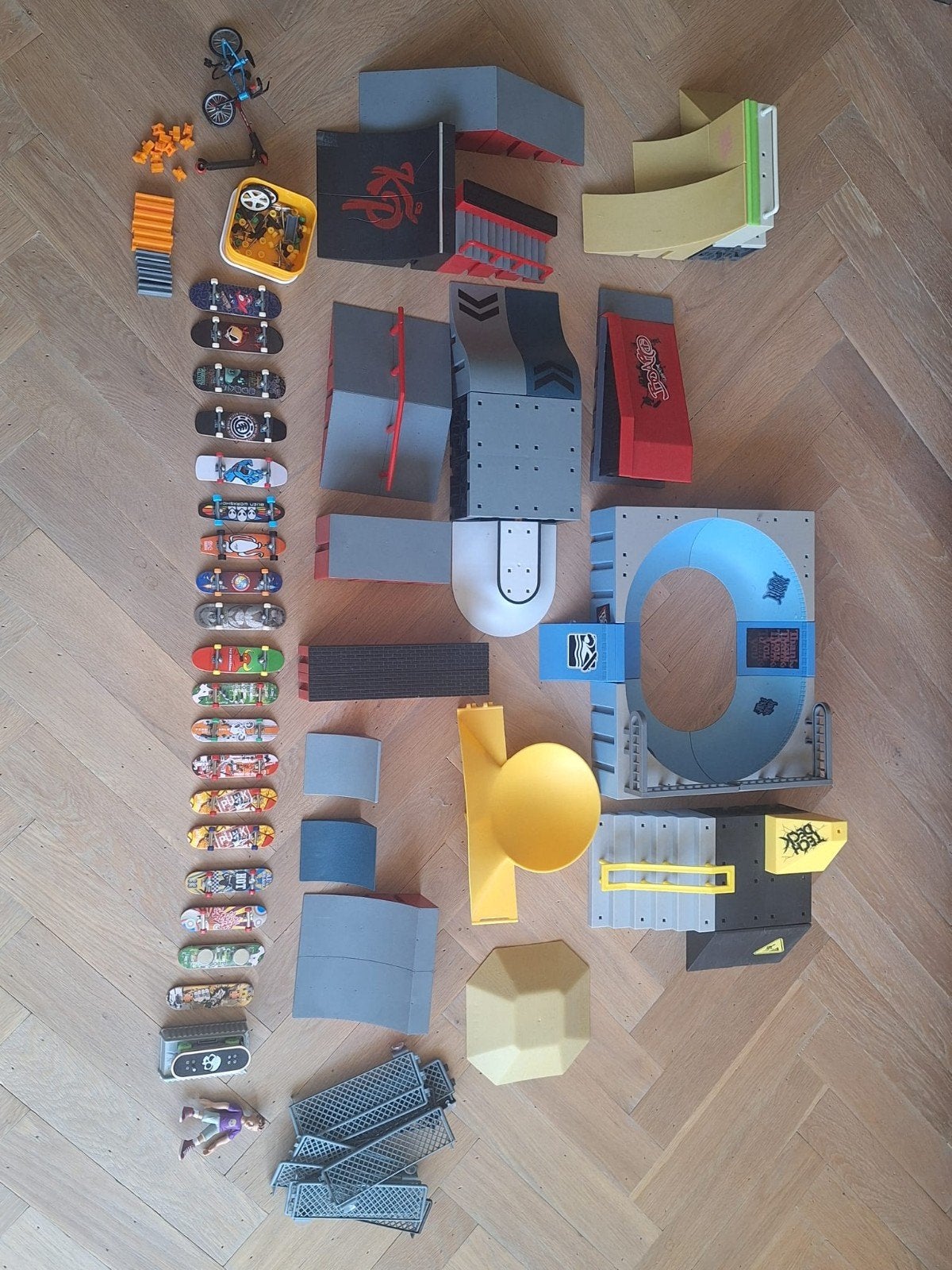 leuke complete set Techdeck (miniskateboard), Kinderen en Baby's, Ophalen of Verzenden