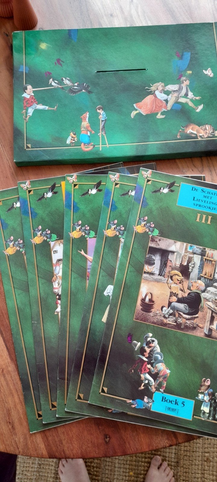 De Schatkist met Lievelingssprookjes -Boekenreeks (deel 1-5), Boeken, Ophalen of Verzenden, Gelezen, Ormont