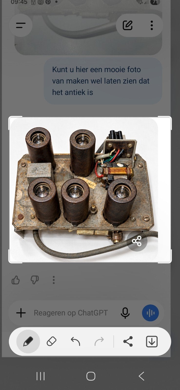 Transmitter Type 87 jaren 40/45, Ophalen of Verzenden, Gebruikt, Zender