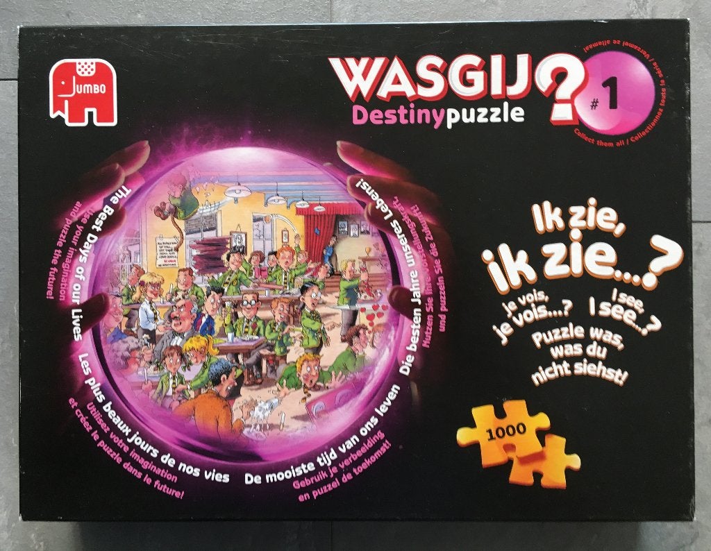 Wasgij Destiny nr.1, Ophalen, 500 t/m 1500 stukjes, Gebruikt, Legpuzzel
