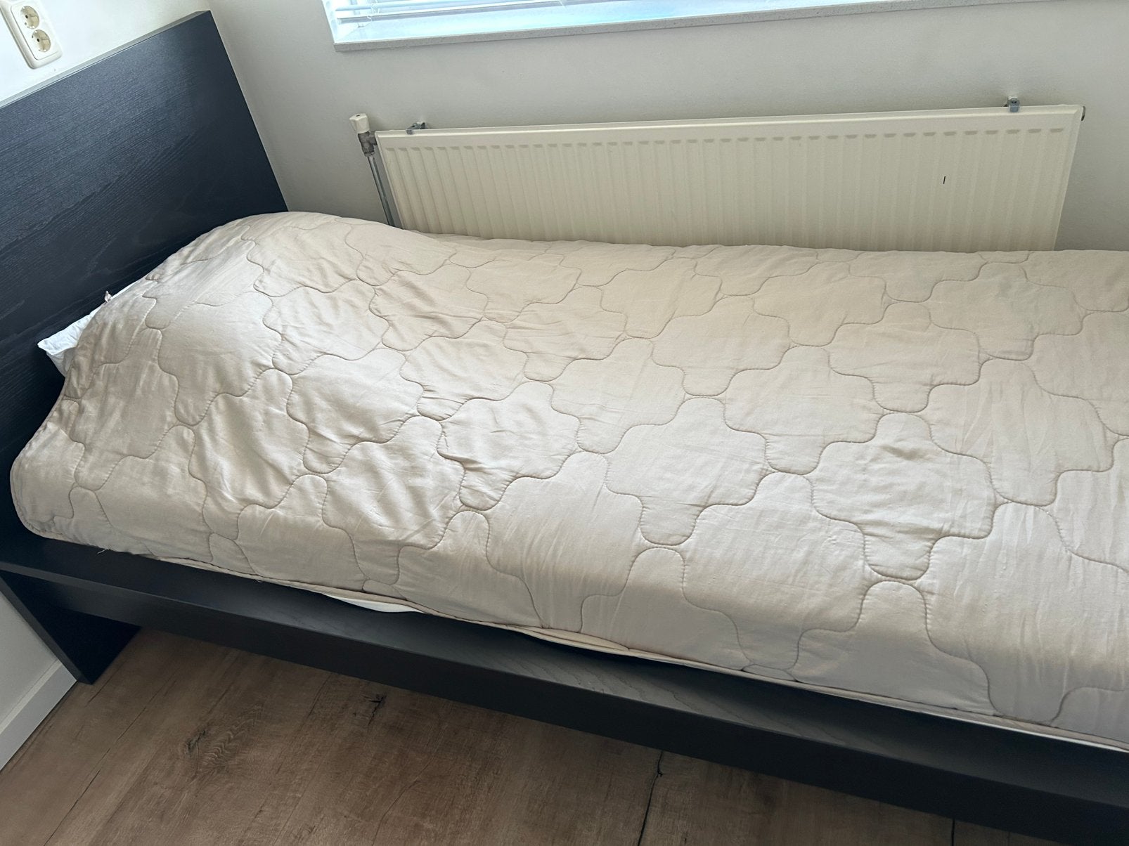 Gratis ikea Malmbed, Huis en Inrichting, Ophalen, Gebruikt, 90 cm, Eenpersoons