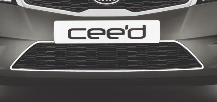 Grille omranding ABS verchroomd Kia Ceed en SW vanaf 2009, Ophalen of Verzenden, Nieuw