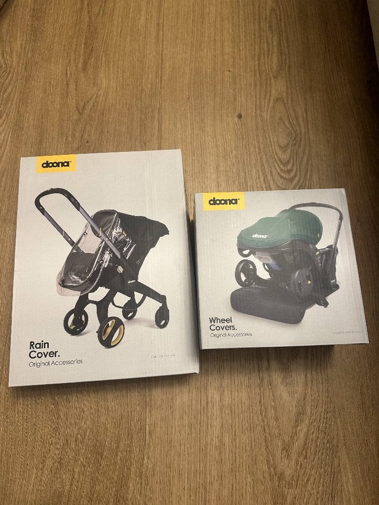 Doona Wheel Covers + Rain Cover - Brand New, Ophalen, Nieuw