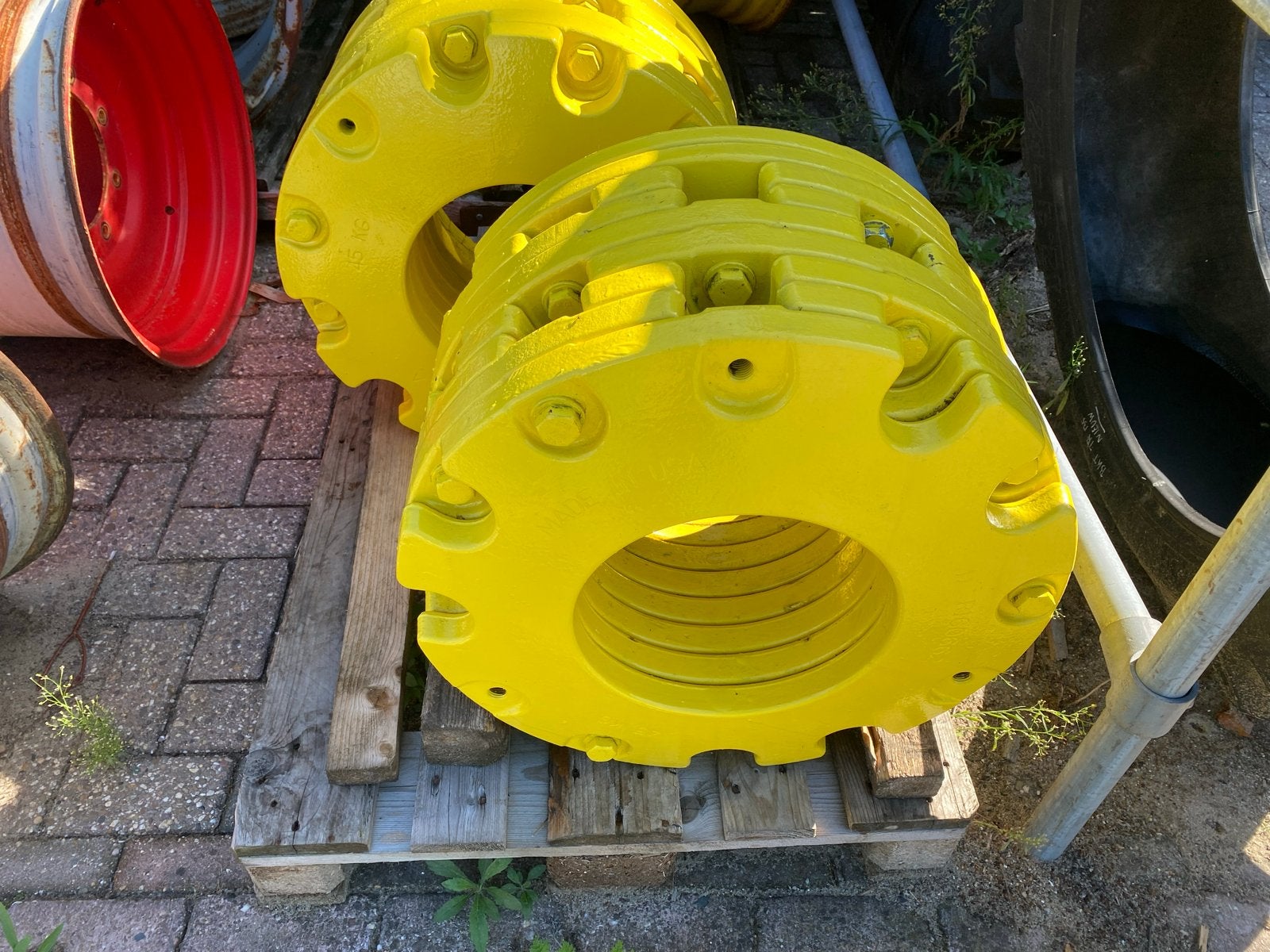 John Deere Wielgewichten 45kg -, Ophalen