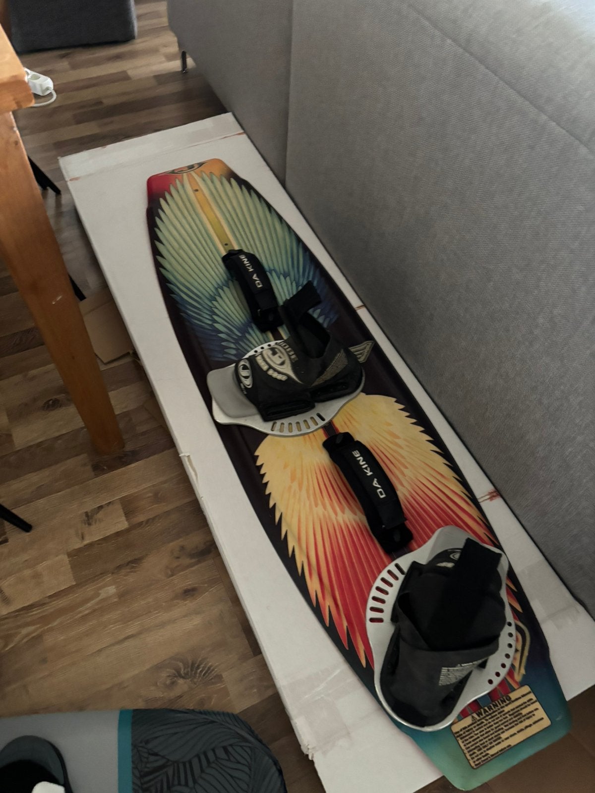 Wakeboardkiteboard, Watersport en Boten, Kitesurfen, Ophalen, Kiteboard, Zo goed als nieuw, Directional
