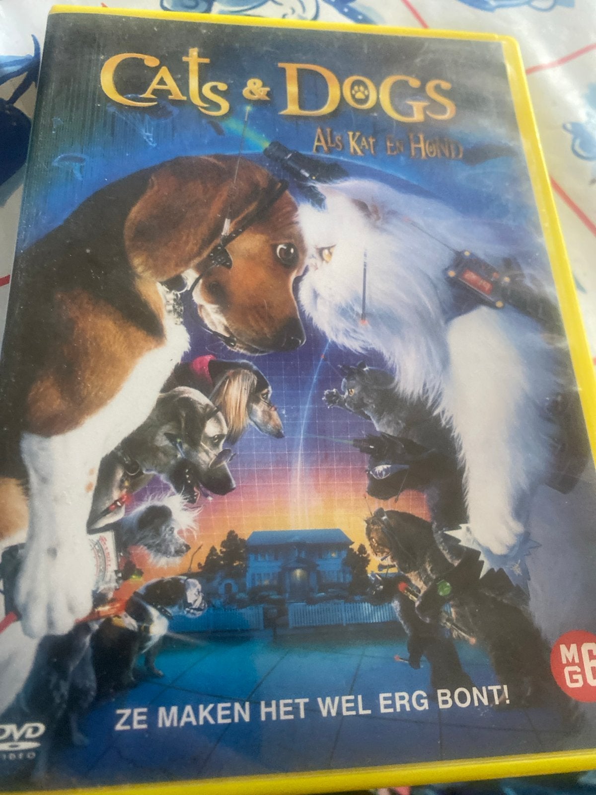 Cats & Dogs: Als Kat en Hond (DVD), Alle leeftijden, Nederlands, Zo goed als nieuw, Komedie