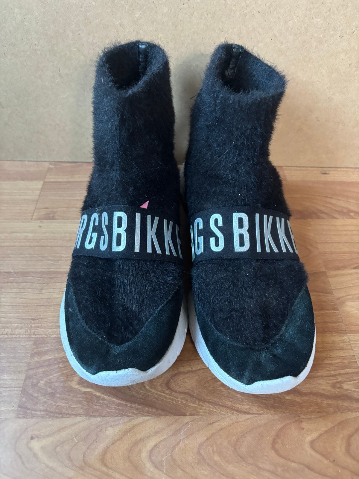 Bikkembergs Zwarte Bont Sneakers Maat 39, Ophalen of Verzenden, Gedragen, Zwart, Sneakers of Gympen