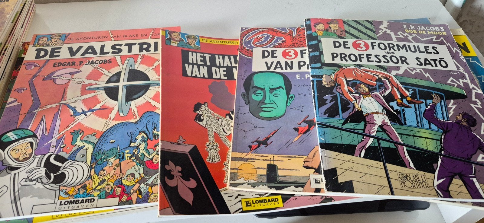 Blake en Mortimer, Edgar P. Jacobs, Europa, Meerdere comics, Ophalen