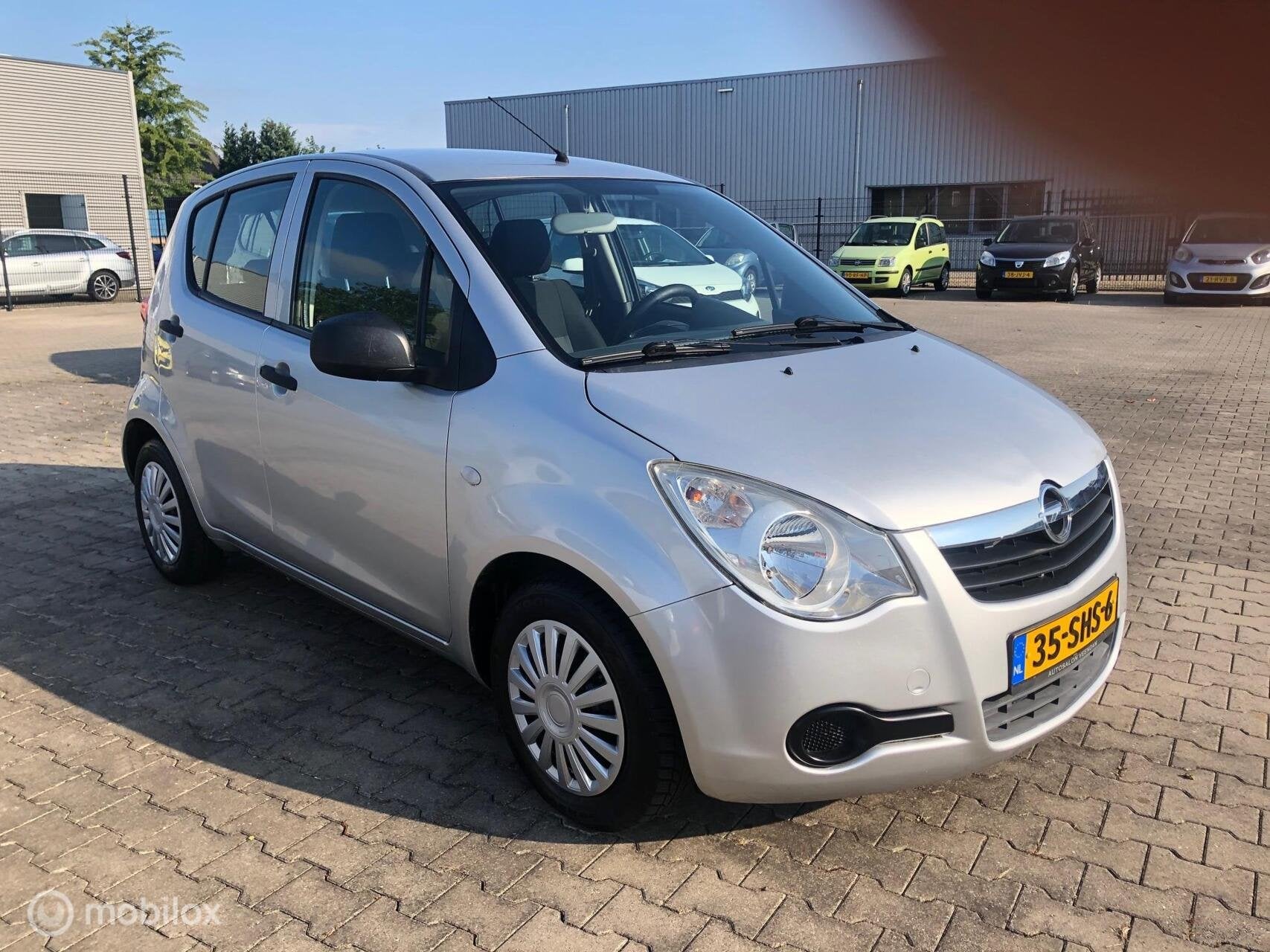 Opel Agila 1.0 5DRS HOOGZIT NED AUTO 57.539 KM N.A.P, Euro 5, Stof, Gebruikt, Origineel Nederlands